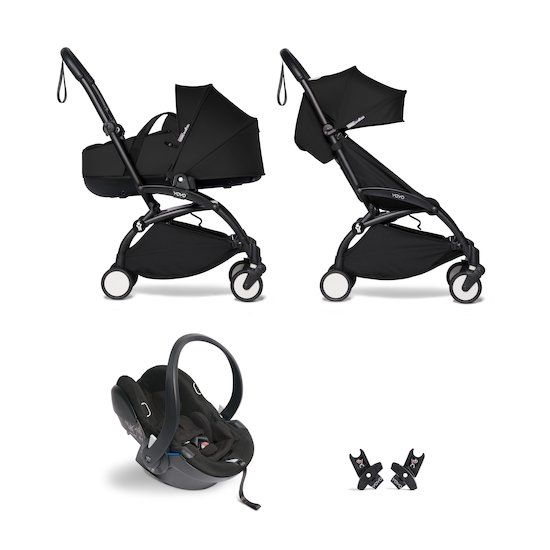 XUHAHAZNSH Poussette b/éb/é Poussette 3 en 1 couch/ée ou amortissante Pliante l/ég/ère Enfant Recto-Verso