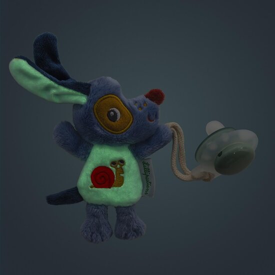 Lilliputiens Mini Ami de la Nuit Jules Bleu 