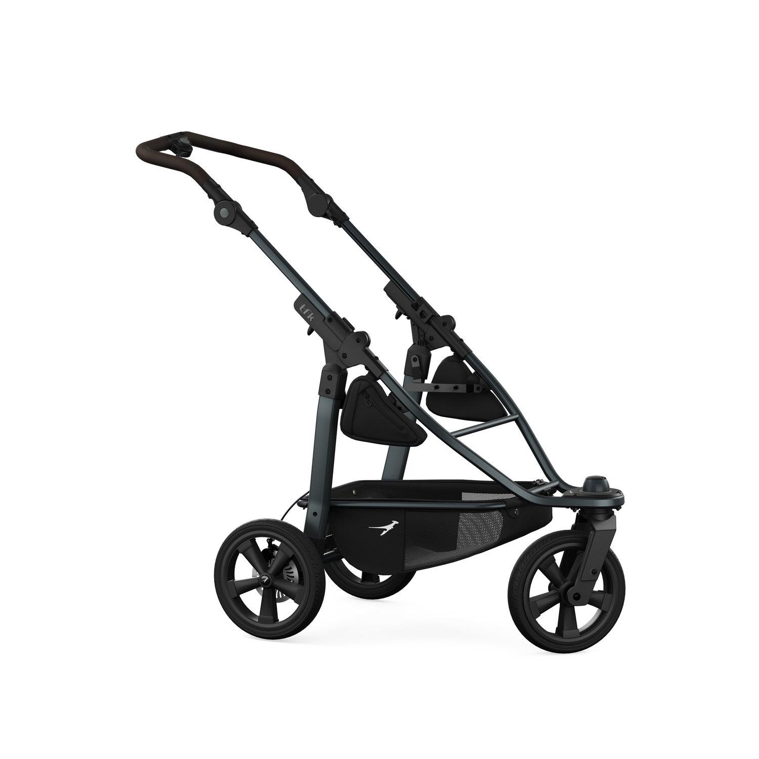 Châssis seul mono 3 pneus increvables NOIR TFK