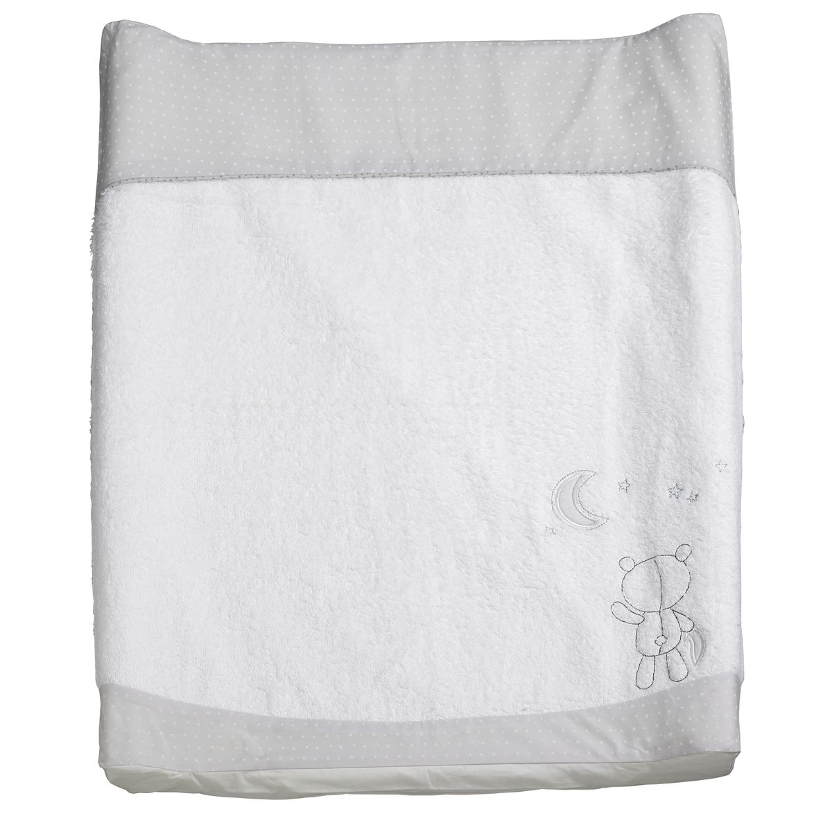 Matelas à langer petit modele Celeste GRIS Sauthon Baby Déco