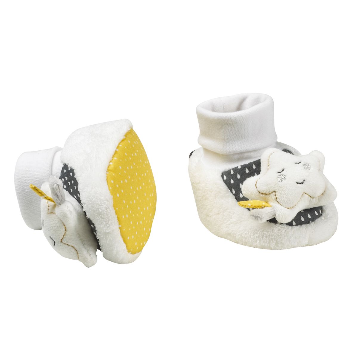 Chaussons bébé Babyfan JAUNE Sauthon