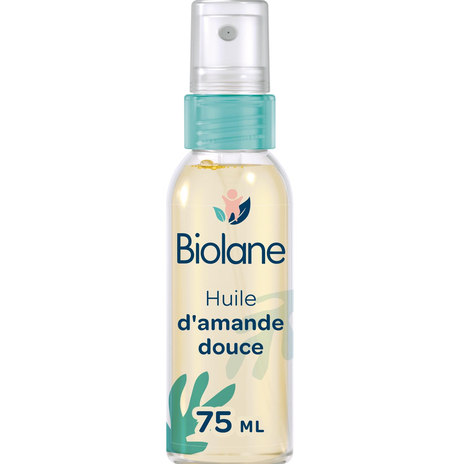 Spray huile d'amande douce MULTICOLORE Biolane