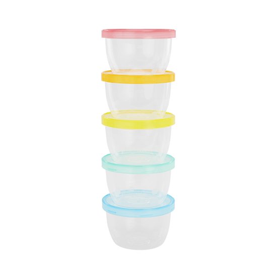 Badabulle 5 pots de conservation Babybowls  250 ml