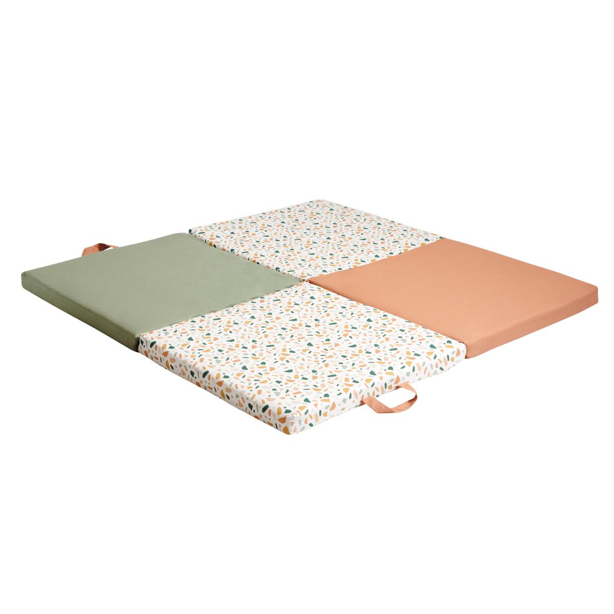 Tapis d'éveil Veloudoux Girafe Tiga Stegi & Ops