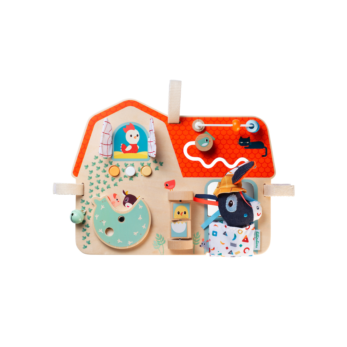 Lilliputiens - Panneau d'activités Ferme MULTICOLORE Lilliputiens