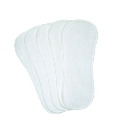 Kushies Doublure absorbante coton pour couche lavable kushies Blanc 
