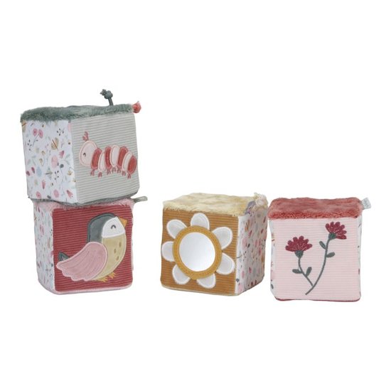 Little Dutch 4 cubes doux Flowers & Butterflies  Little Dutch 4 cubes doux Flowers & Butterflies