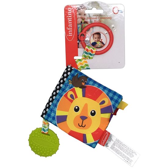 Infantino Livre tissu  