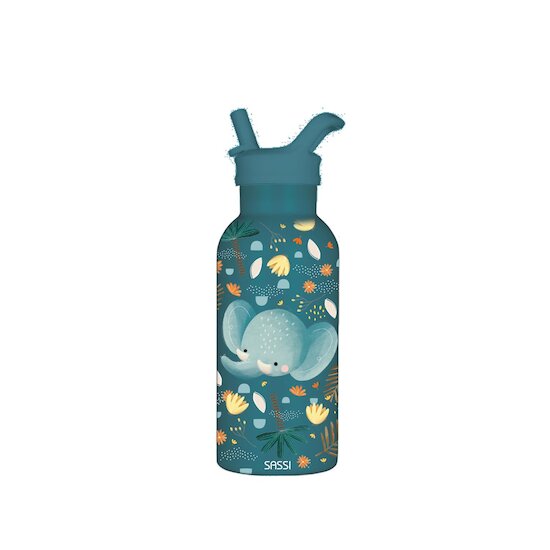 Sassi Junior Gourde en inox Isotherme Chewy The Elephant  350 ml 