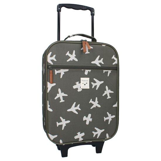 Kidzroom Valise à roulettes enfant avions Rose  Kidzroom Valise à roulettes enfant avions Rose
