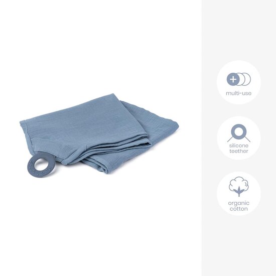 Doomoo Cape d'allaitement Mom'N Play  Tetra Blue  Doomoo Cape d'allaitement Mom'N Play  Tetra Blue