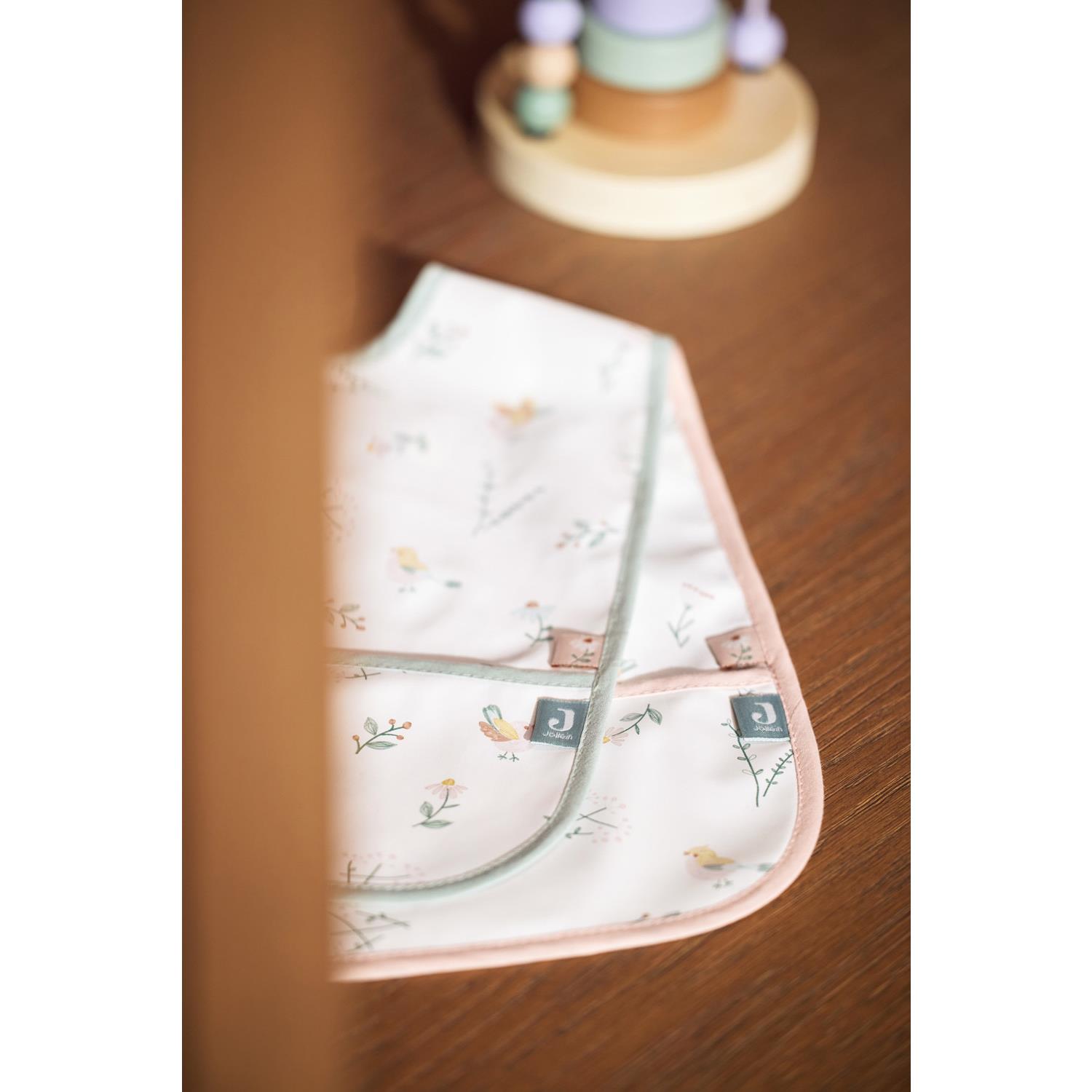 Lot de 2 Bavoirs imperméable Lovely Birds MULTICOLORE Jollein