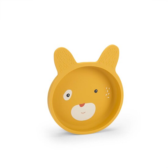 Moulin Roty Set vaisselle silicone Trois petits lapins Multicolore 