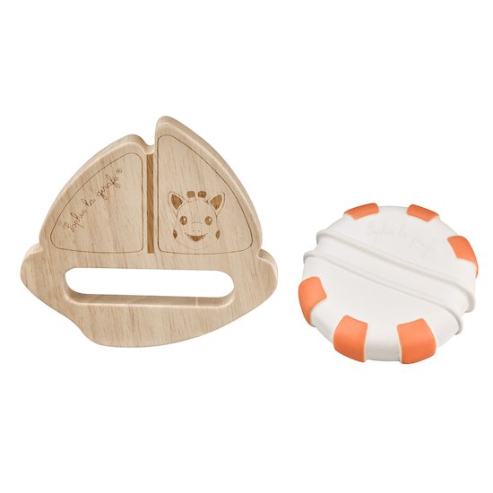 Sophie la girafe Bateau Rubber & Wood So'pure  