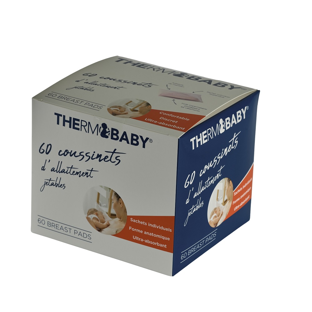 60 Coussinets d'allaitement jetables, Thermobaby de Thermobaby