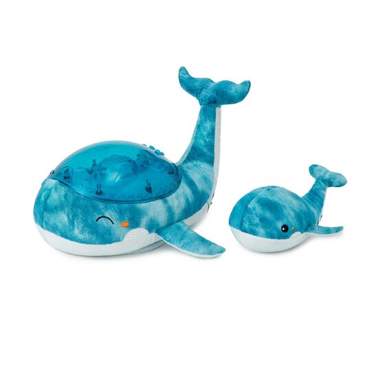 Cloud b Peluche veilleuse Tranquil Whale Blue Family  Cloud b Peluche veilleuse Tranquil Whale Blue Family