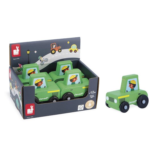 Janod Tracteur Cross Roads  Vert  Janod Tracteur Cross Roads  Vert