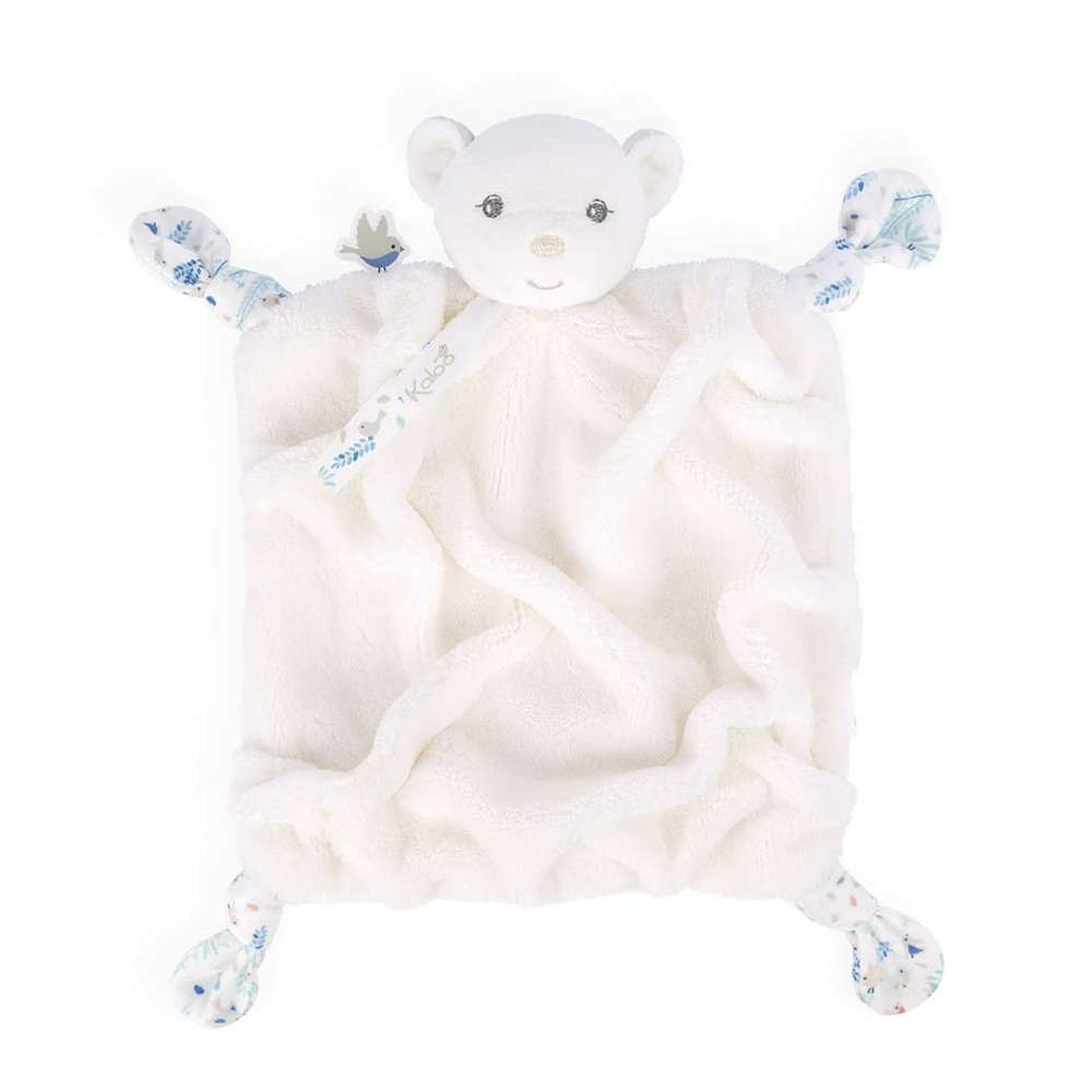 Kaloo - Doudou Ourson Plume BLANC Kaloo