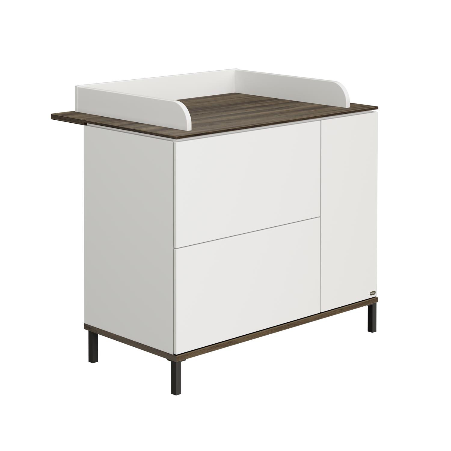 Commode à langer 3 tiroirs Lovely Aliv BLANC Yuny by Paidi