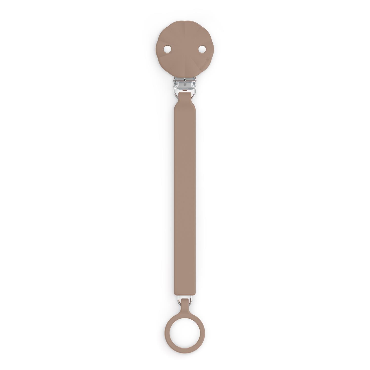 Suavinex - Attache sucette silicone Wonder MARRON Suavinex