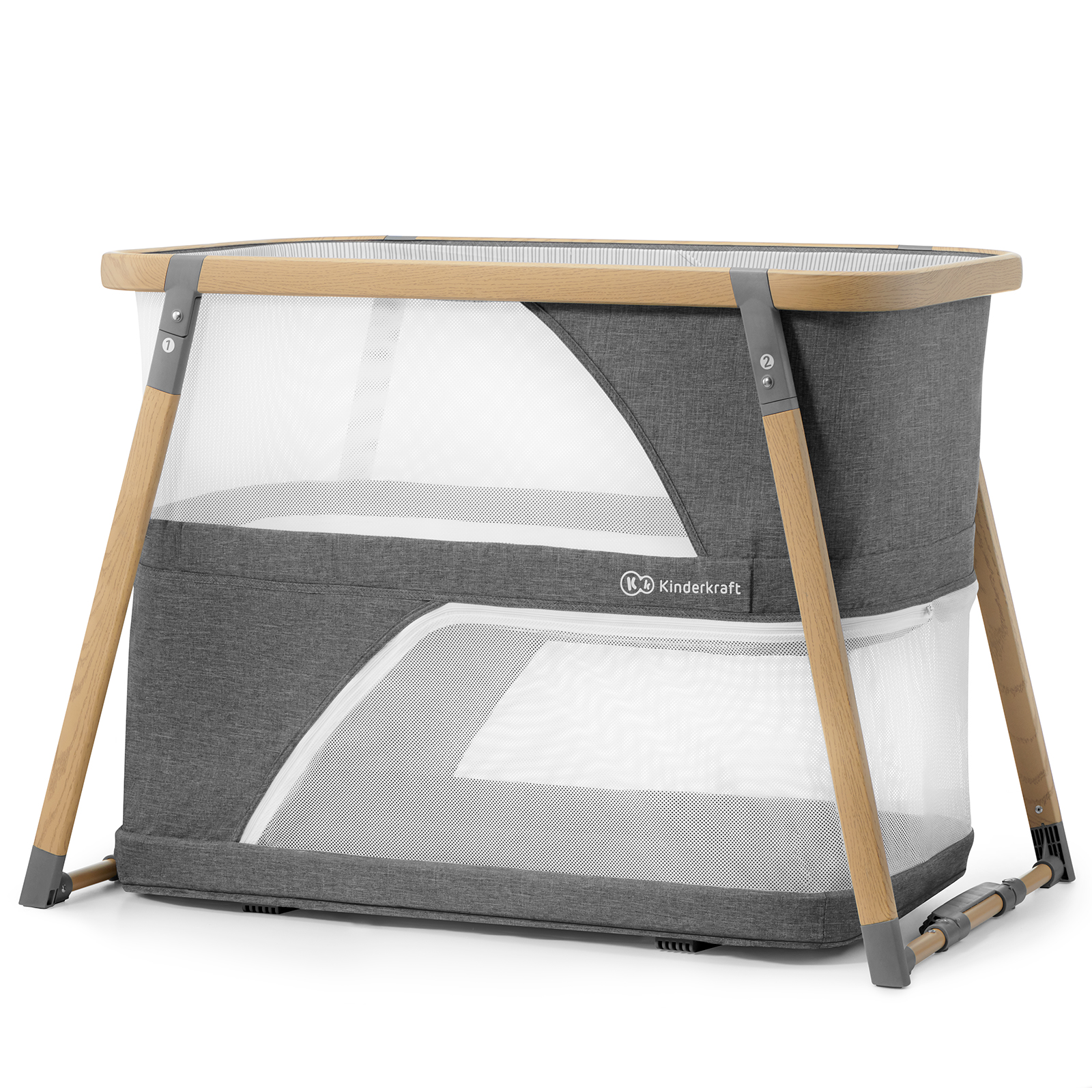 Lit multifonction nomade Sofi GRIS Kinderkraft