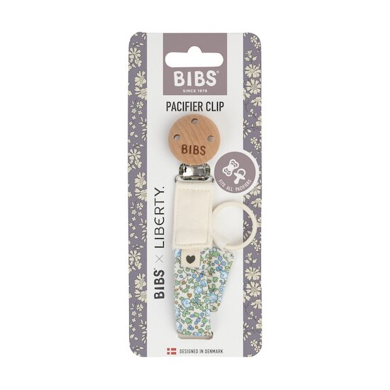 BIBS BIBS x Liberty Attache Tétine Eloise Ivory 