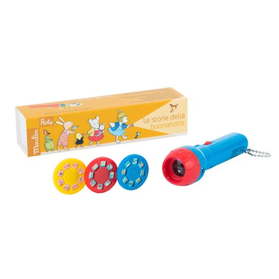 Moulin Roty Lampe à histoires La Grande famille   Moulin Roty Lampe à histoires La Grande famille