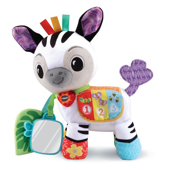 Vtech Baby Peluche d'activités Timeo p'tit zebre Multicolore 