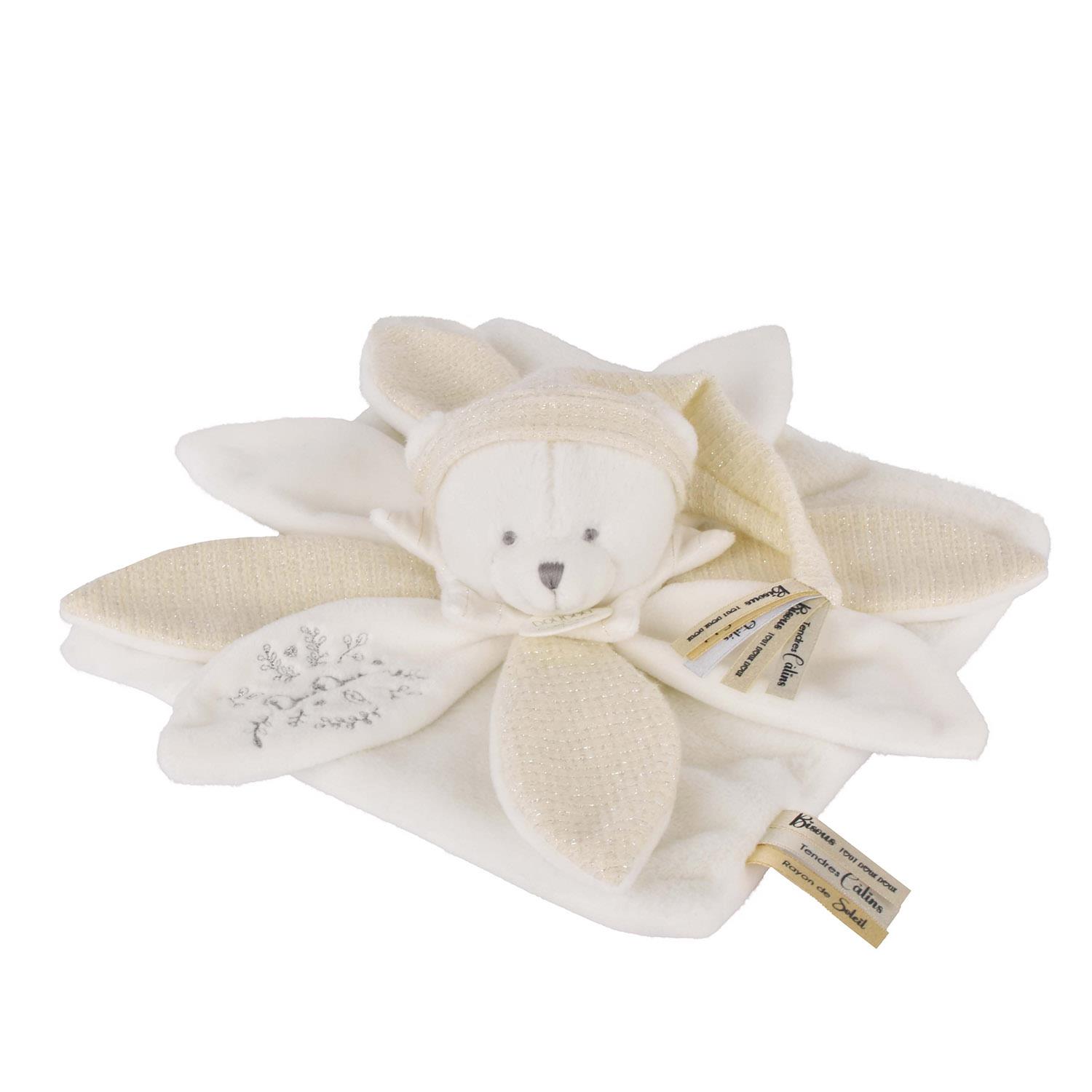 Doudou 25 ans ours collector BLANC Doudou & Compagnie