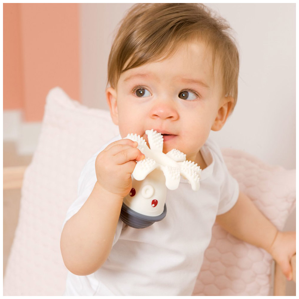 BabyToLove - Bonnie la pieuvre de dentition GRIS BabyToLove