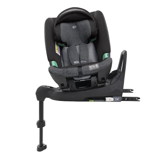 Chicco Siège auto Bi-Seat i-Size Air avec base black air  Chicco Siège auto Bi-Seat i-Size Air avec base black air