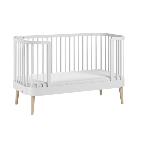 Ciel de lit pour lit bébé évolutif Wood Mini+, blanc – Oliver Furniture FR