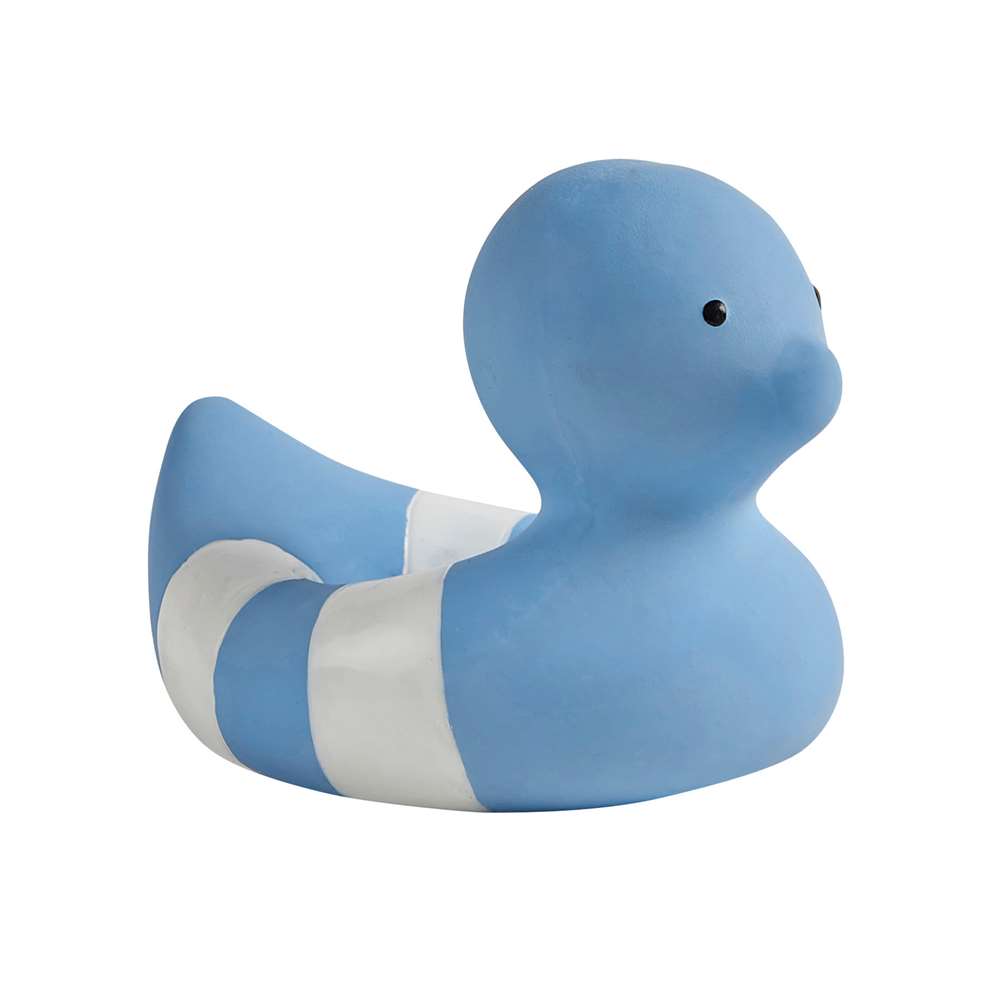 Nattou - Canard En Caoutchouc BLEU Nattou