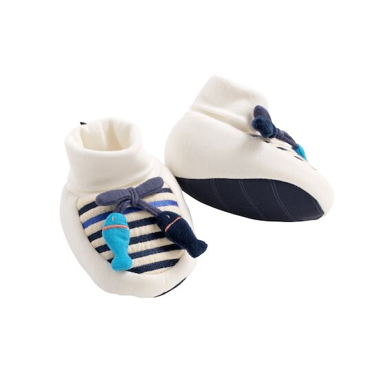 Sauthon Chaussons Baby Sailor Bleu 0-6 mois