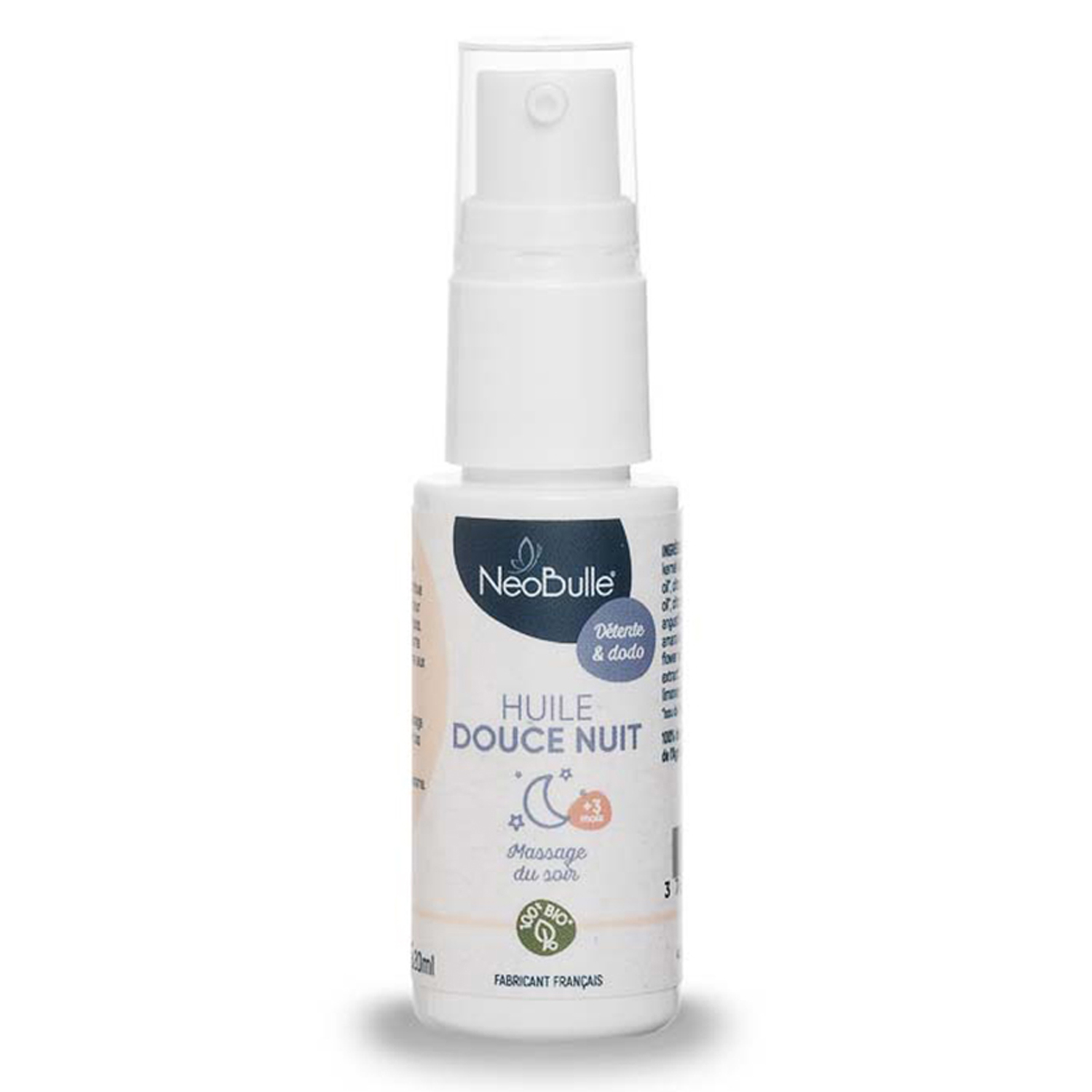 Huile de massage du soir Douce nuit MULTICOLORE Néobulle