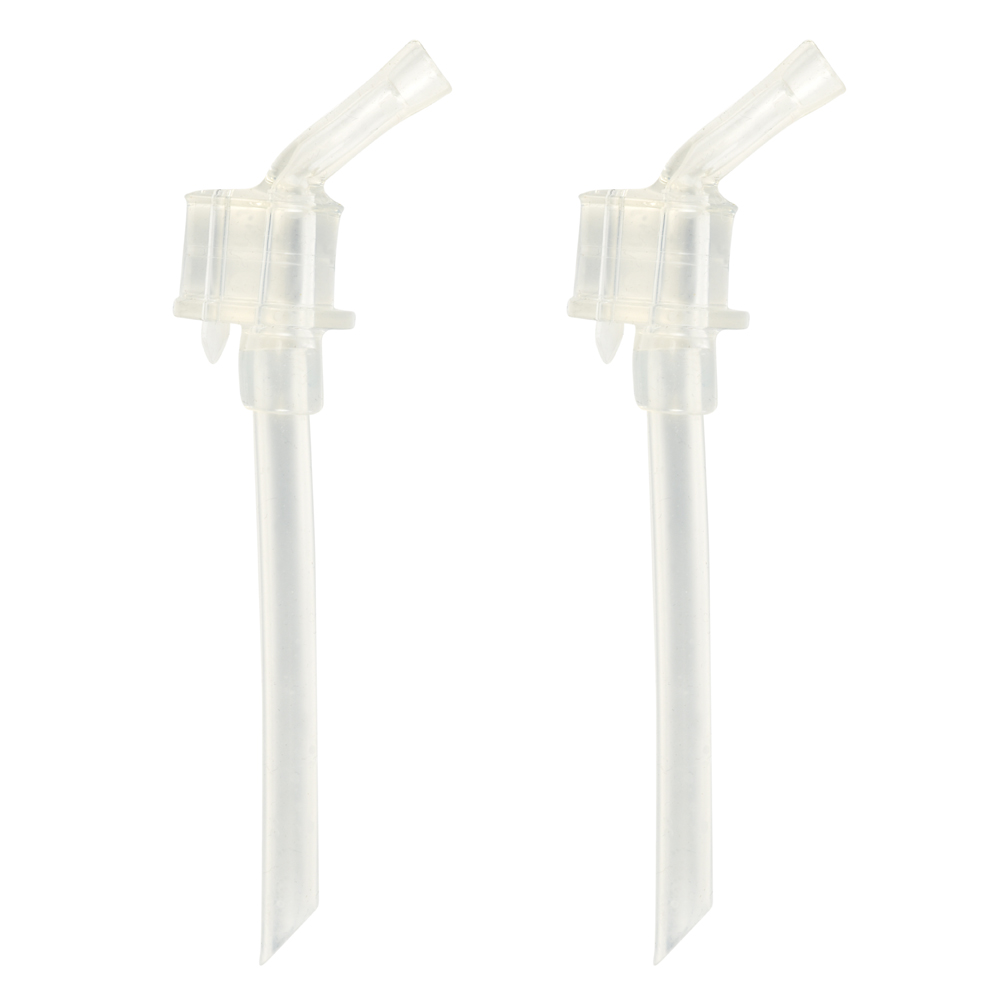 2 Pailles de remplacement tasse paille BLANC Béaba