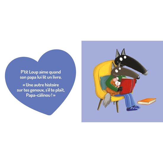 Auzou P'tit Loup aime son papa  