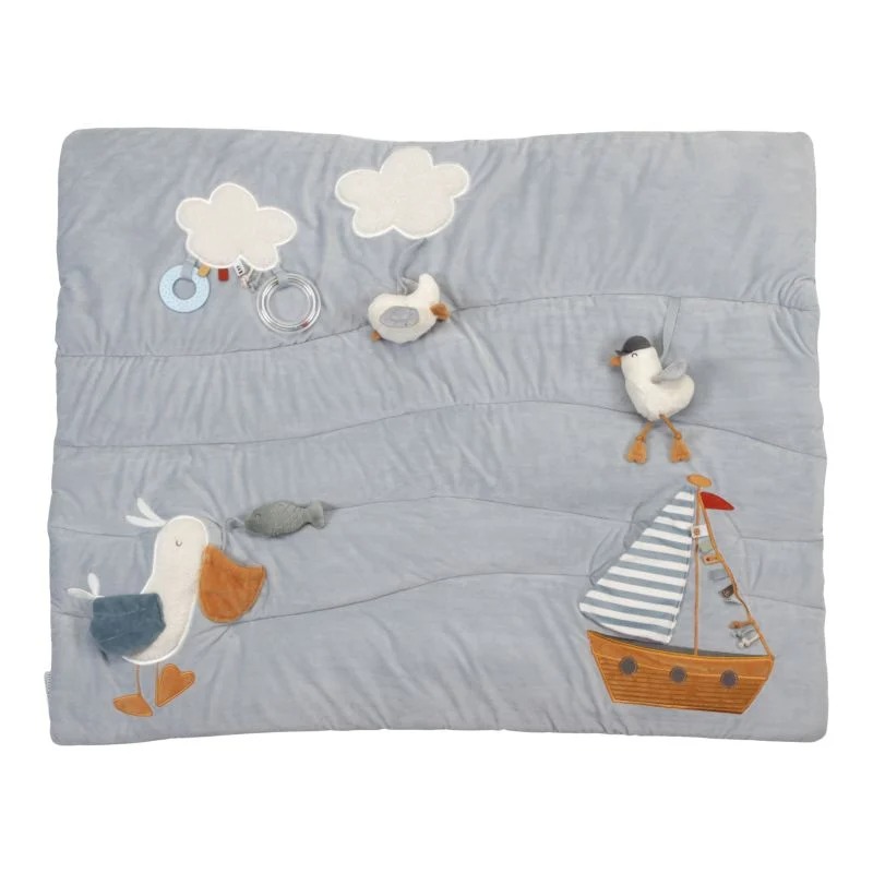 Tapis de parc Sailors Bay BLEU Little Dutch