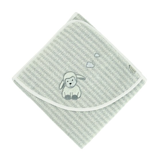 Sterntaler Cape bain 100x100 Stanley Gris 100x100 cm