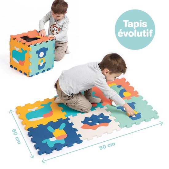 Ludi Dalles 6 animaux Multicolore 10 mois Ludi Dalles 6 animaux Multicolore 10 mois
