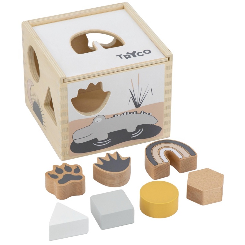 Boîte à formes empreintes MULTICOLORE Tryco