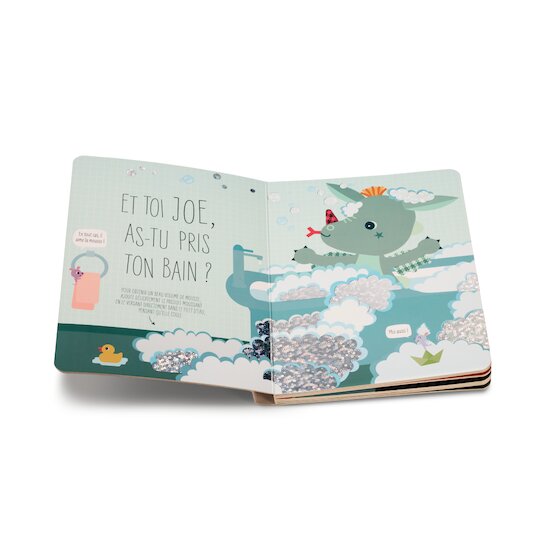 Lilliputiens Livre tactile Au lit!   Lilliputiens Livre tactile Au lit!