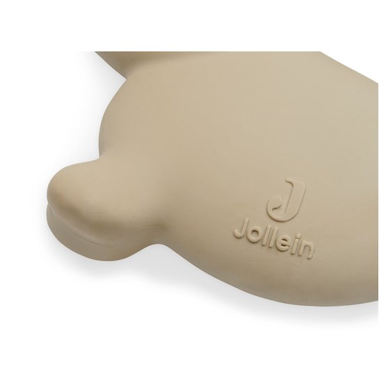 Jollein Anneau de dentition caoutchouc Bunny Nougat  Jollein Anneau de dentition caoutchouc Bunny Nougat