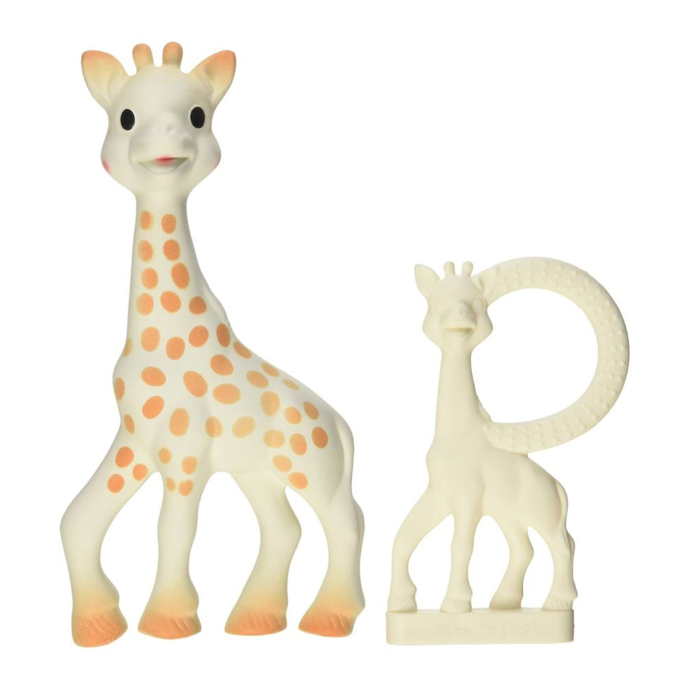 Sophie la Girafe Cuddly Toy - 16 cm - Fanfan le Faon - Brown