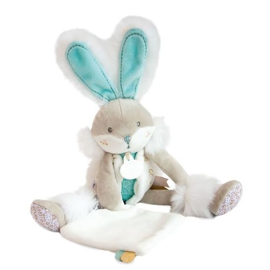 Doudou & Compagnie Doudou pantin Lapin de sucre Vert 31 cm Doudou & Compagnie Doudou pantin Lapin de sucre Vert 31 cm