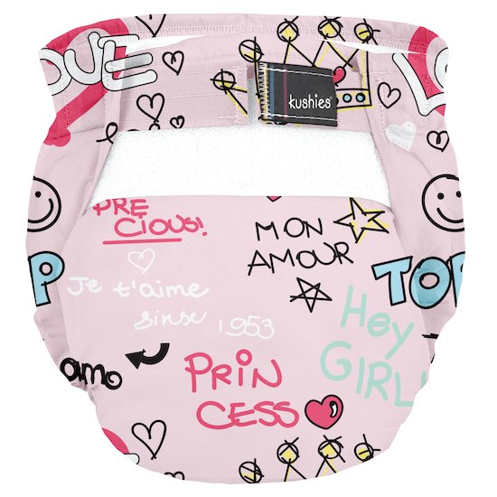 Kushies Couche lavable Kushies Graffiti Girl 10-20 kg