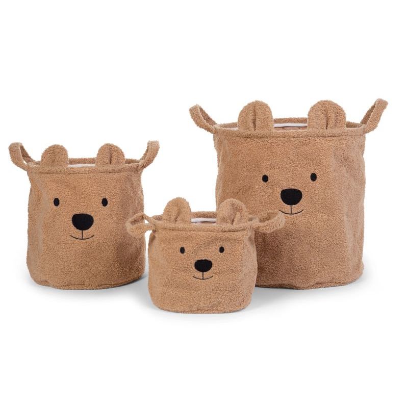 Childhome - 3 paniers Teddy MARRON Childhome
