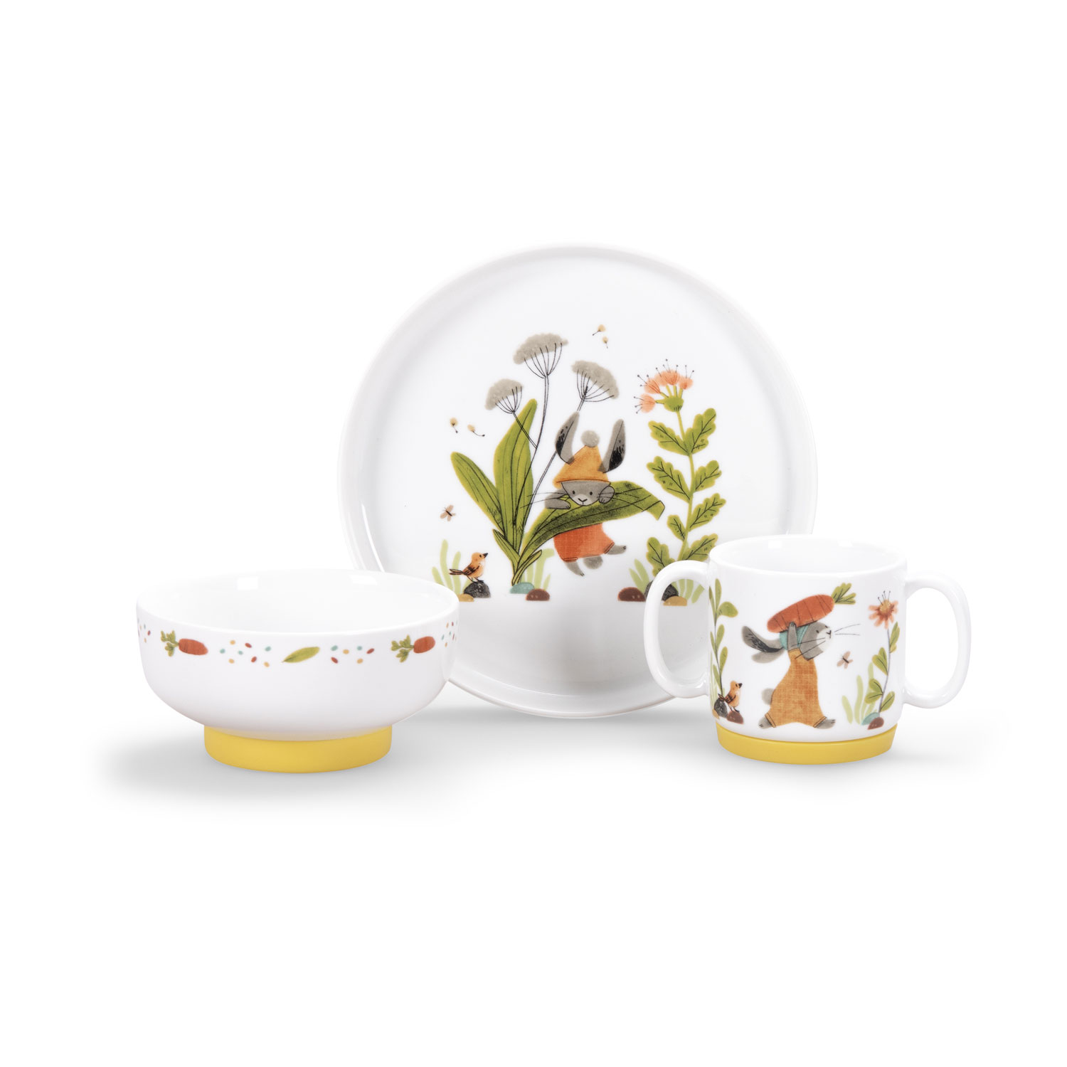 Set vaisselle porcelaine MULTICOLORE Moulin Roty