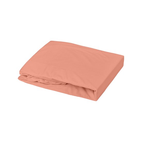 Domiva Drap housse Jersey Terracota 