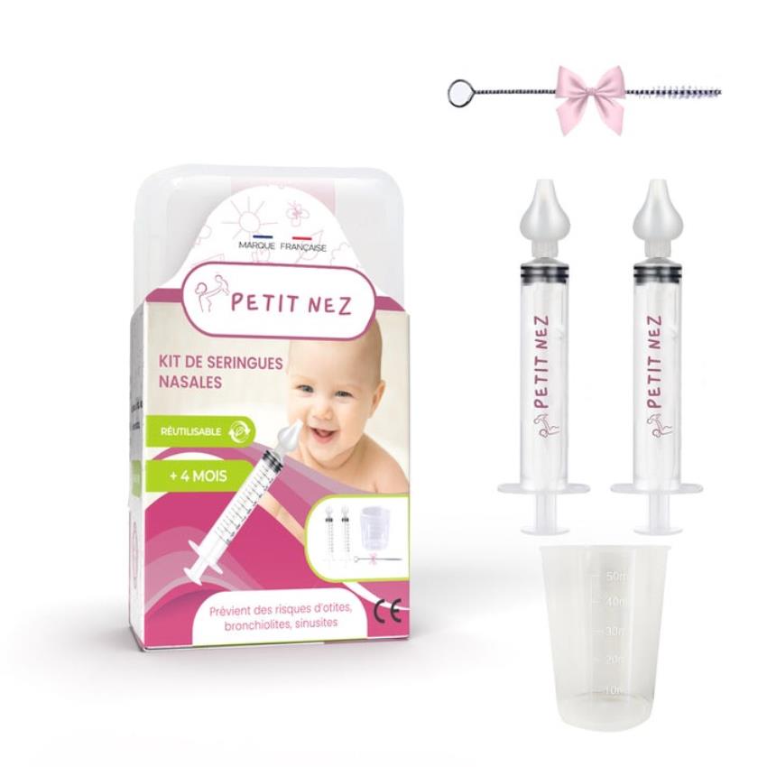 Kit de seringues nasales ROSE Petit nez